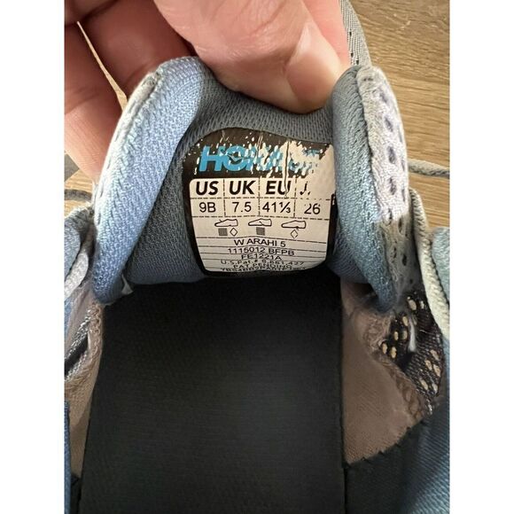 HOKA ONE ONE Arahi 5 Women's Cushioned Running Shoes Size 9B 1115012 - Picture 9 of 10